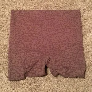 Marilyn Monroe Animal Print Boy Short Spanx